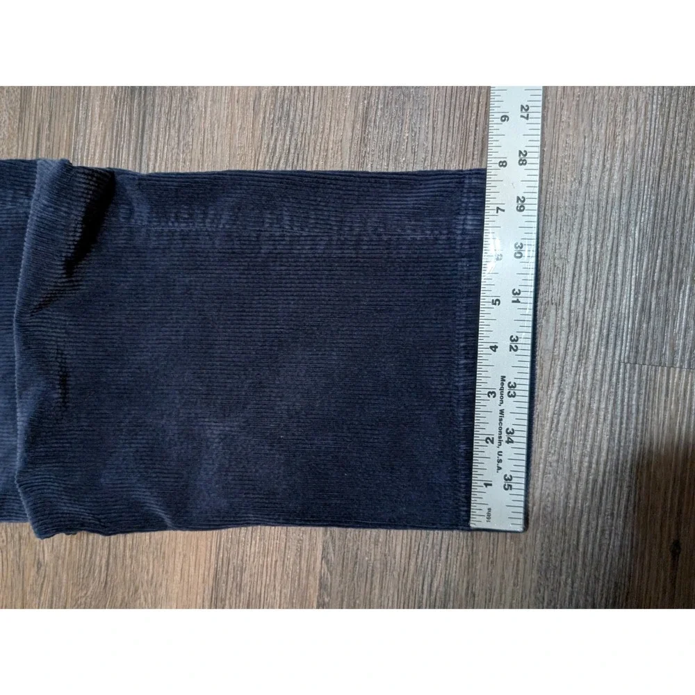 Polo Ralph Lauren Mens Corduroy Pants Classic Fit Navy Blue‎ 34x30 READ!